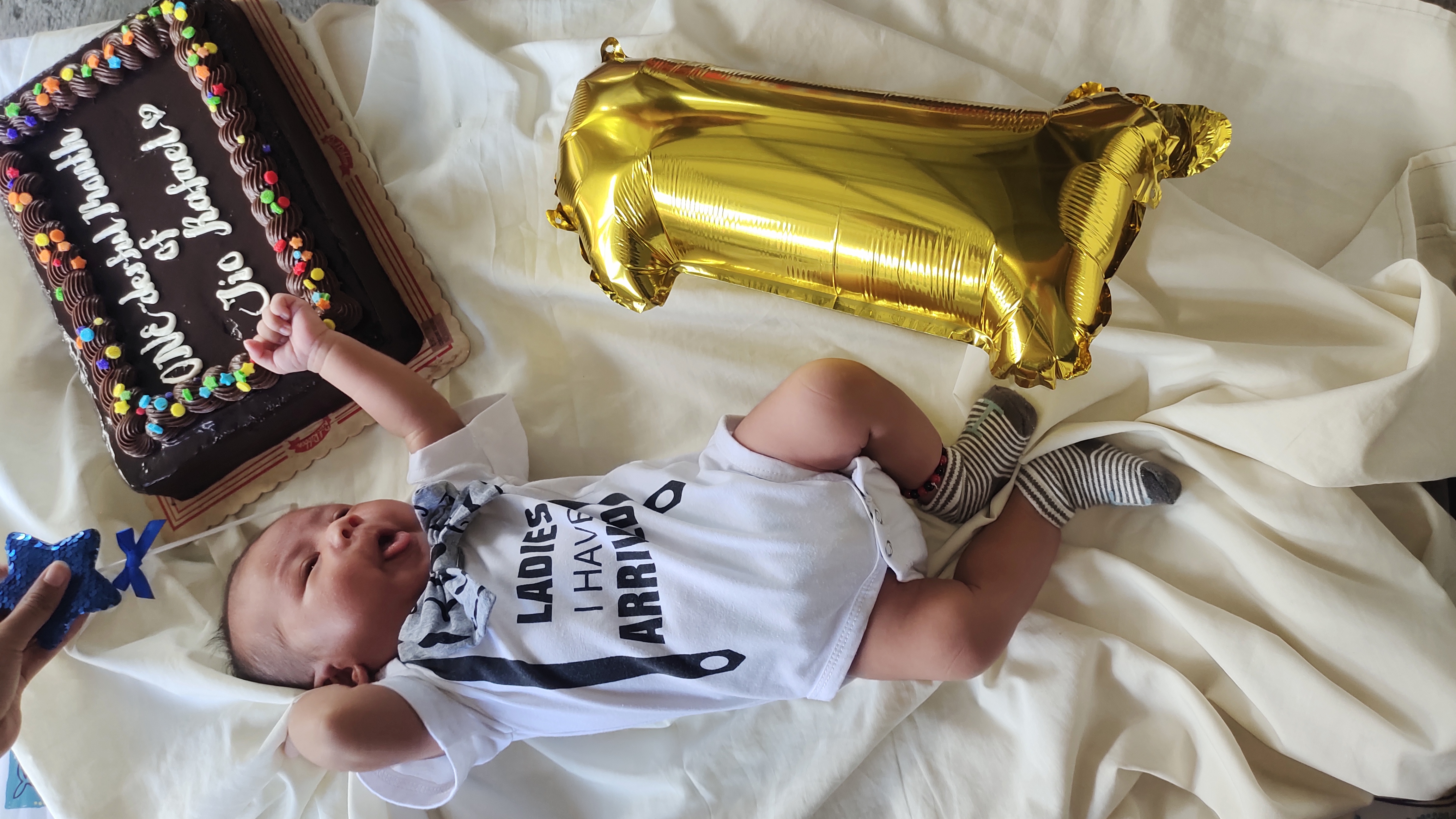 Jio at 1 month old