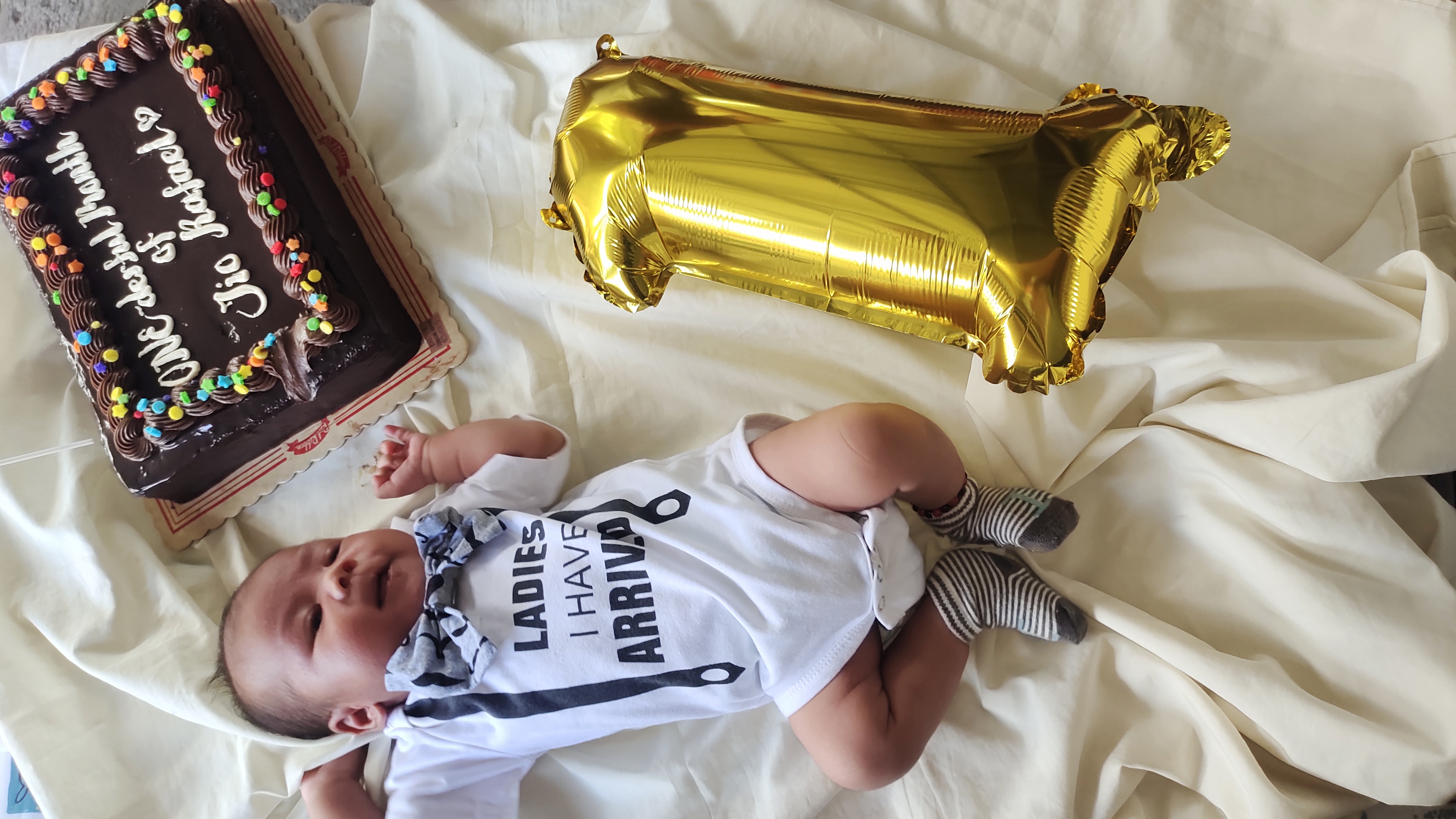Jio at 1 month old