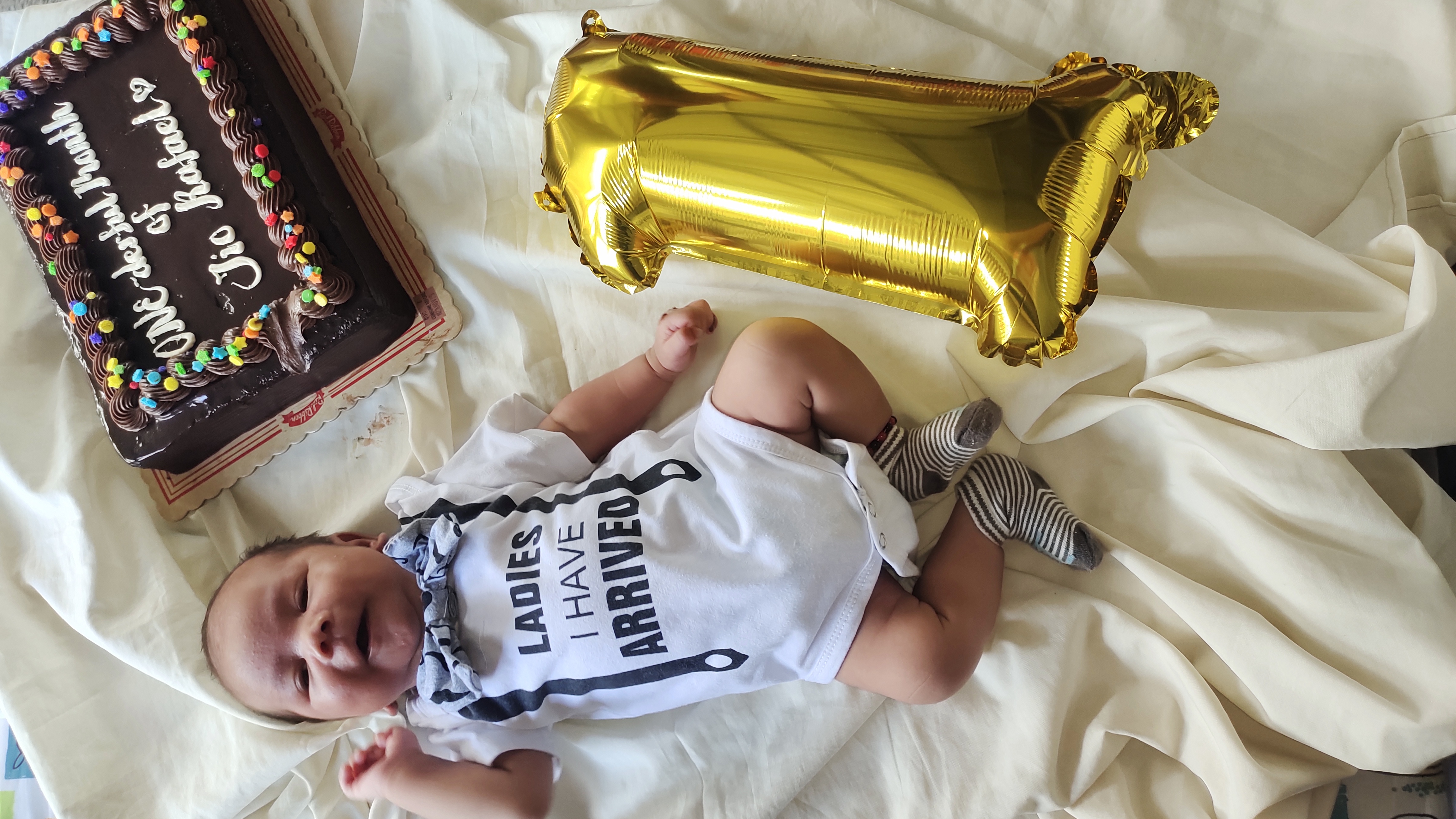 Jio at 1 month old