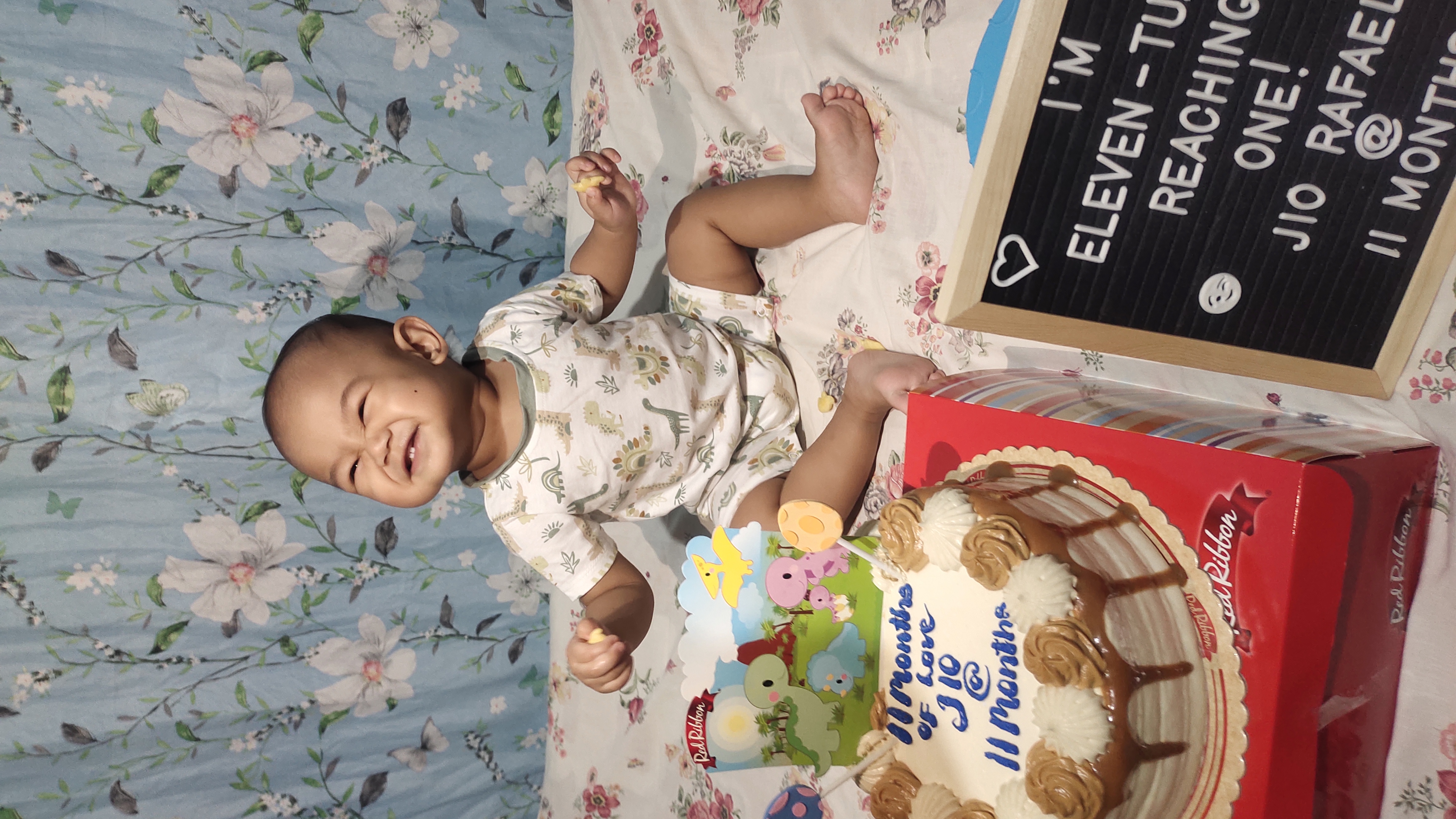 Jio at 11 months old