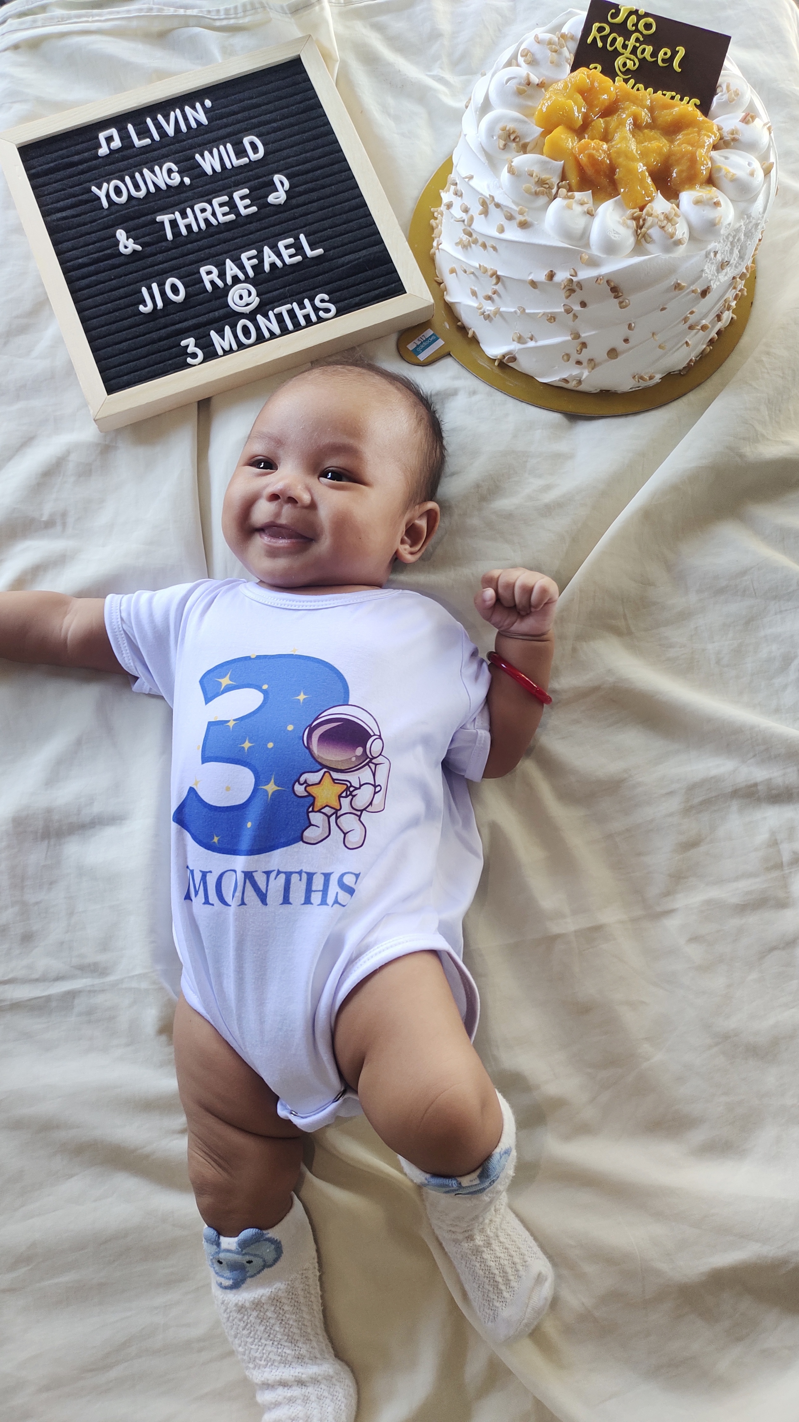 Jio at 3 months old