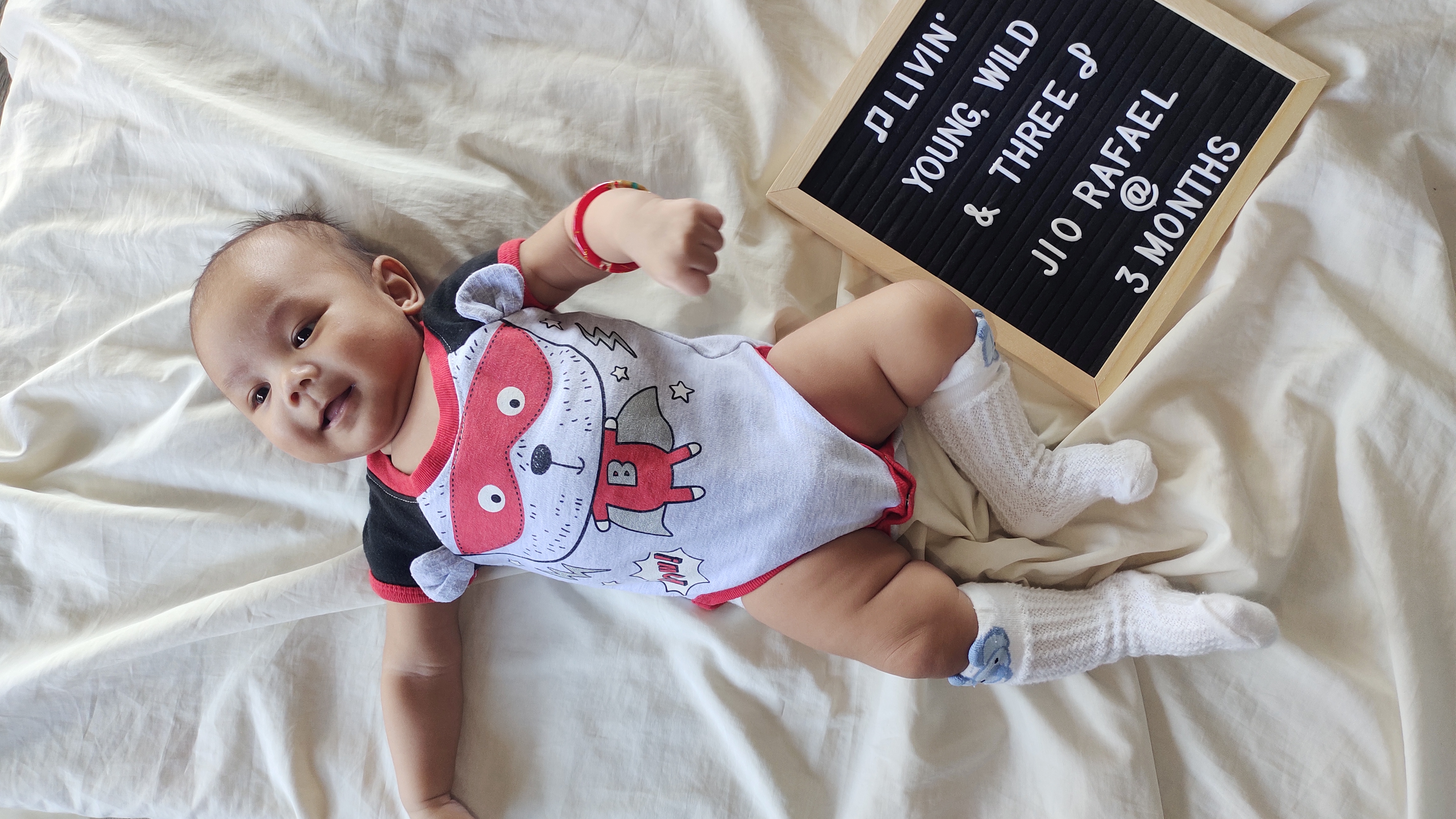 Jio at 3 months old