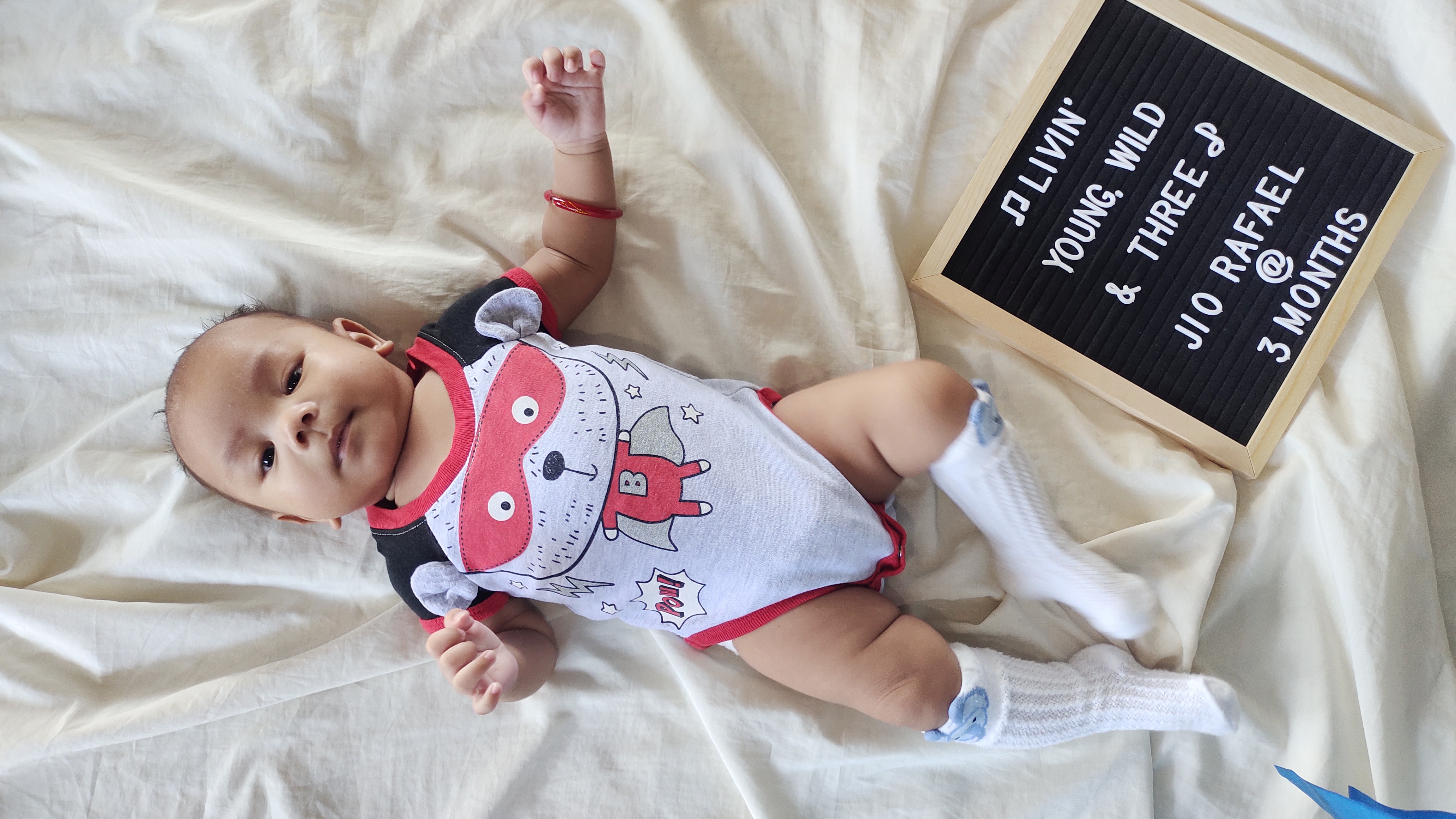 Jio at 3 months old