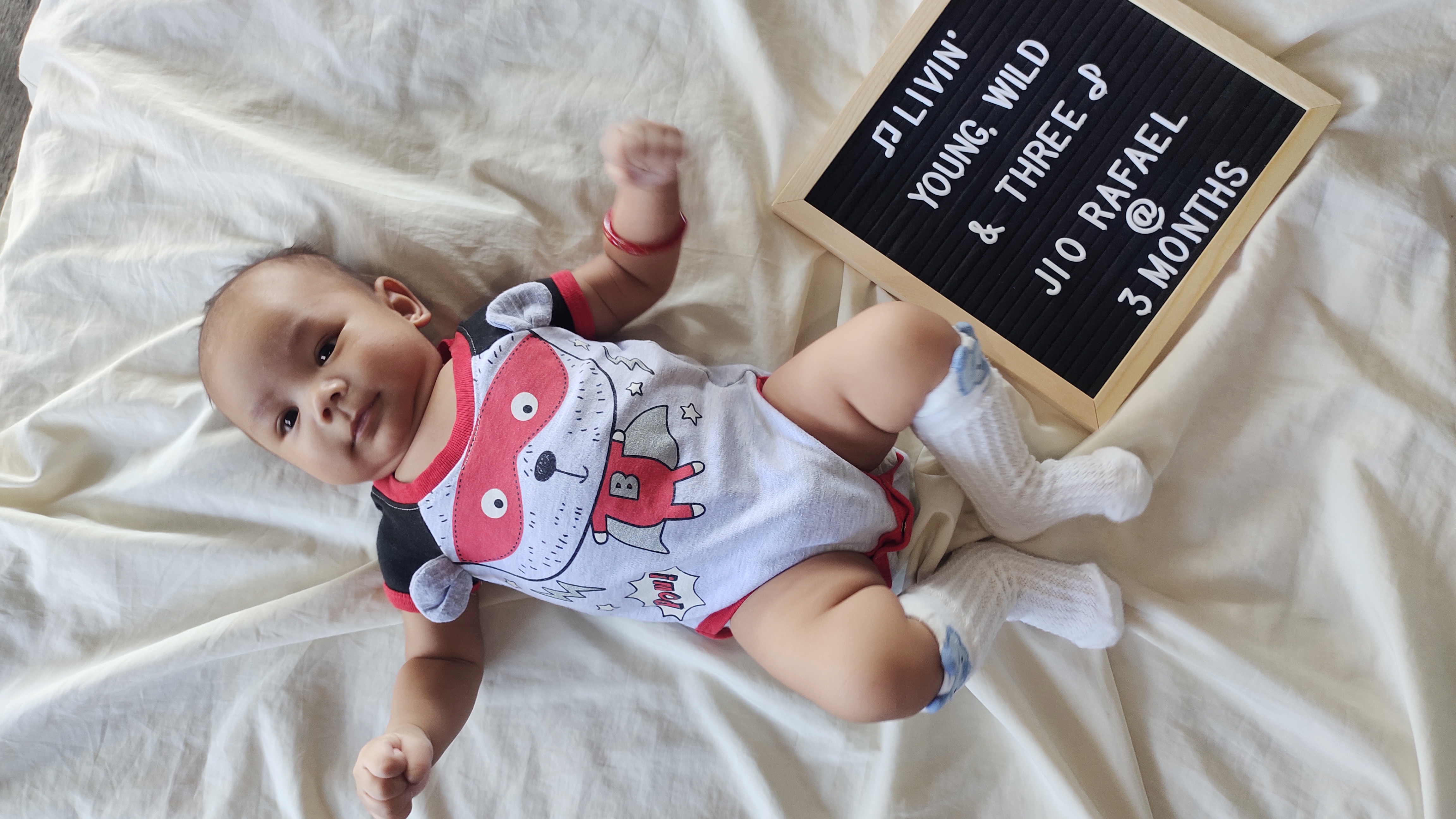 Jio at 3 months old