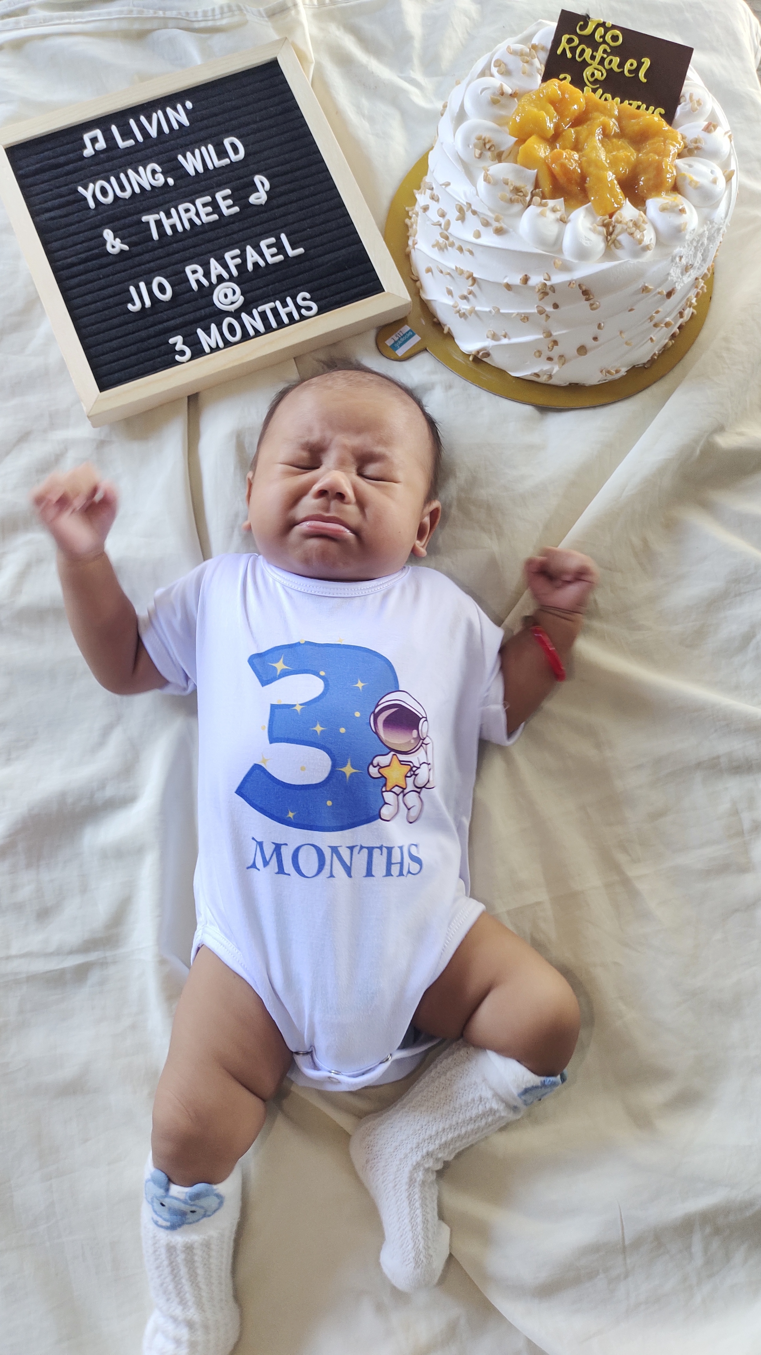 Jio at 3 months old
