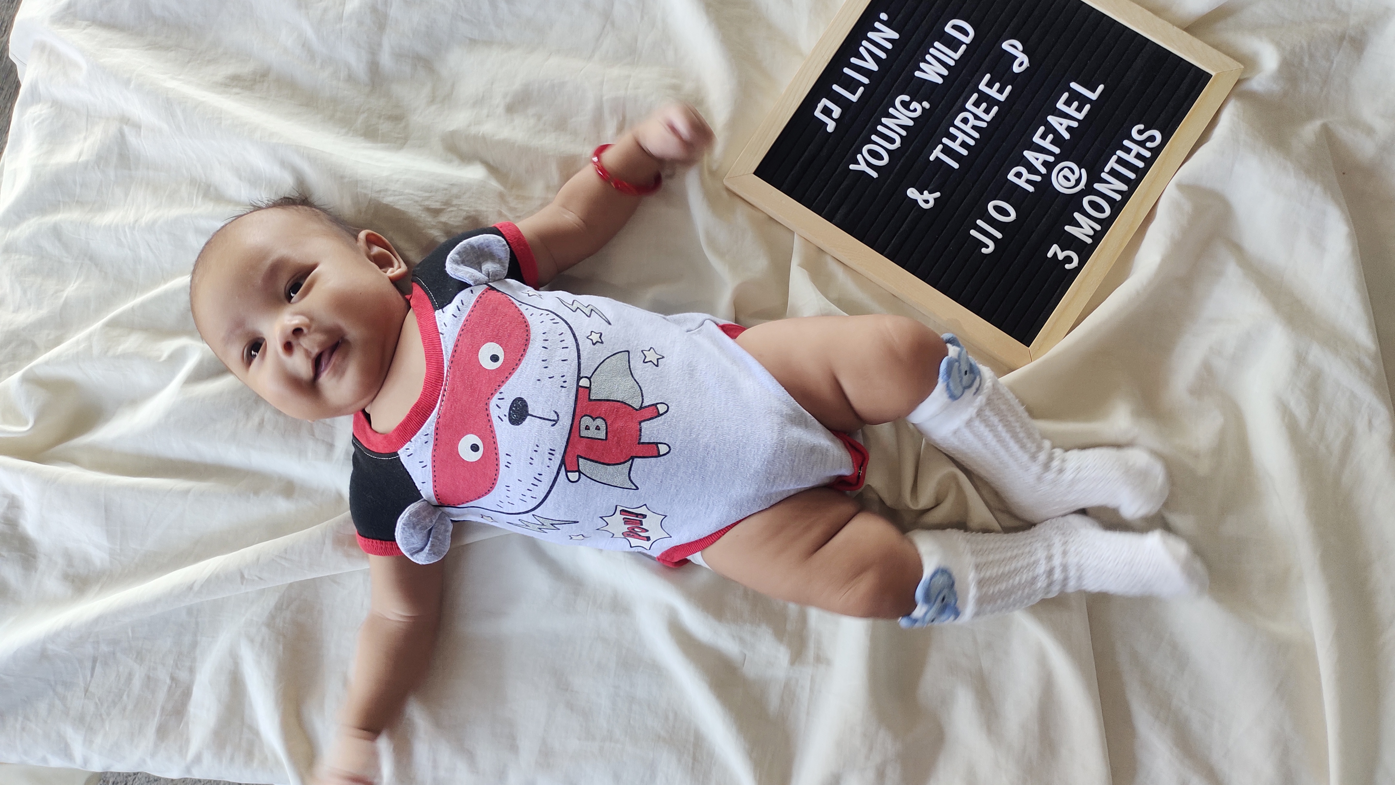 Jio at 3 months old