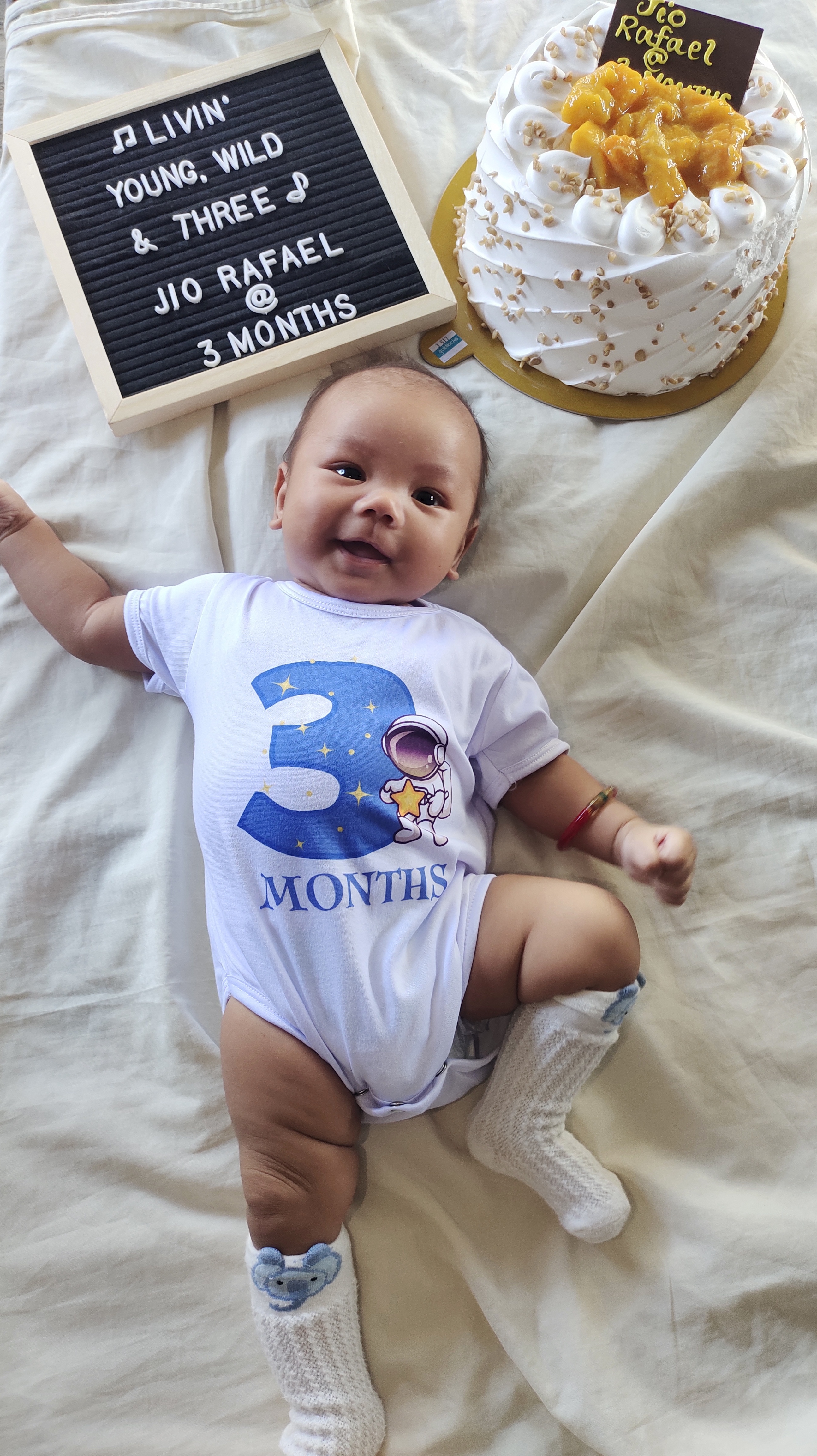 Jio at 3 months old