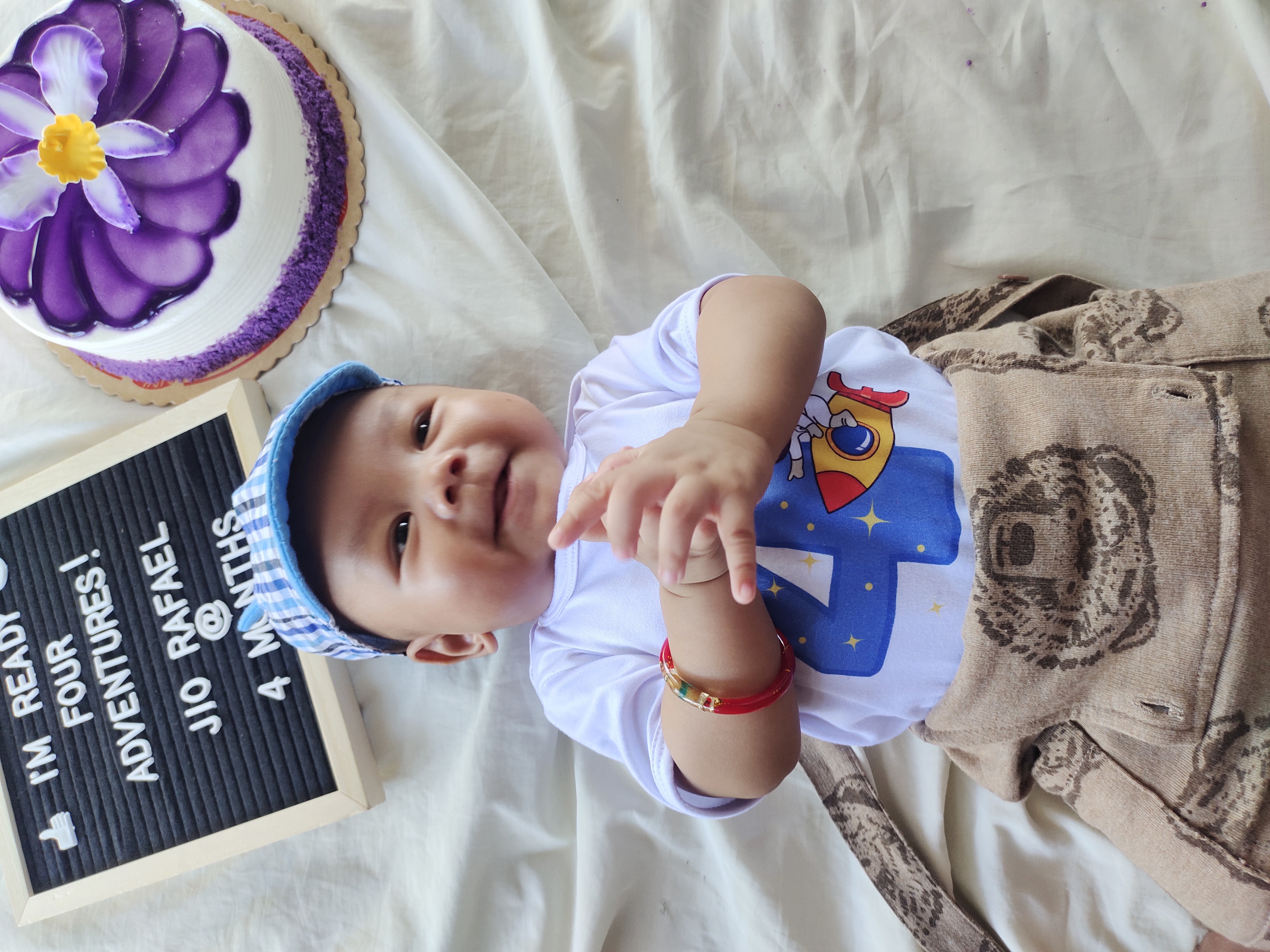 Jio at 4 months old