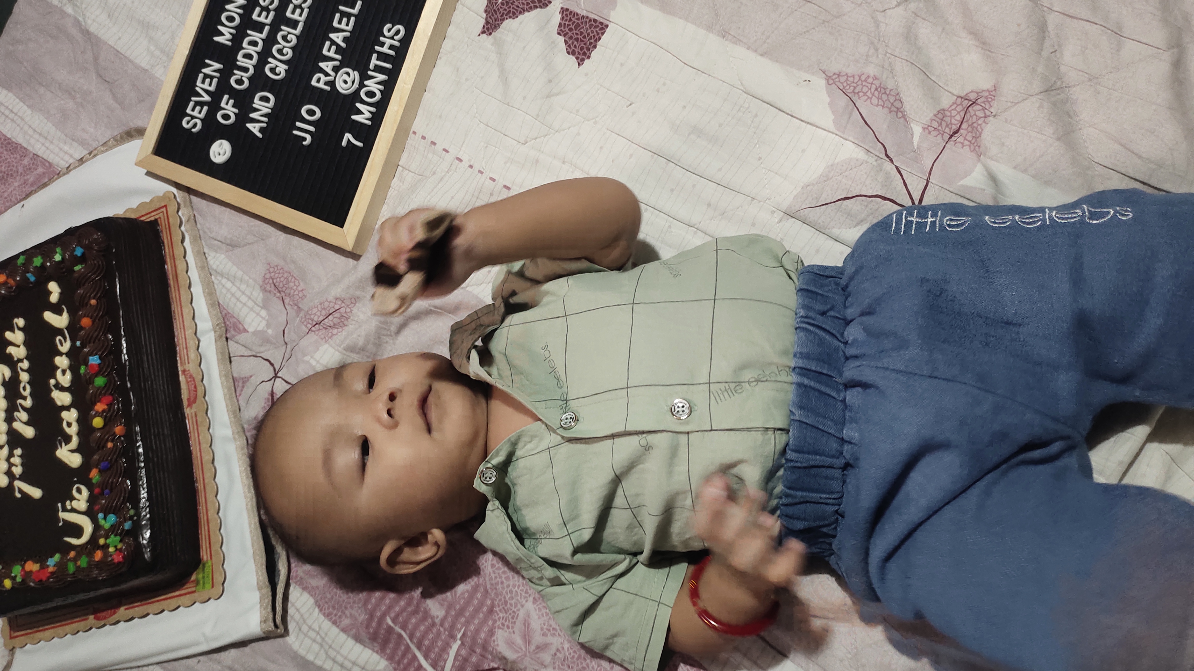 Jio at 7 months old