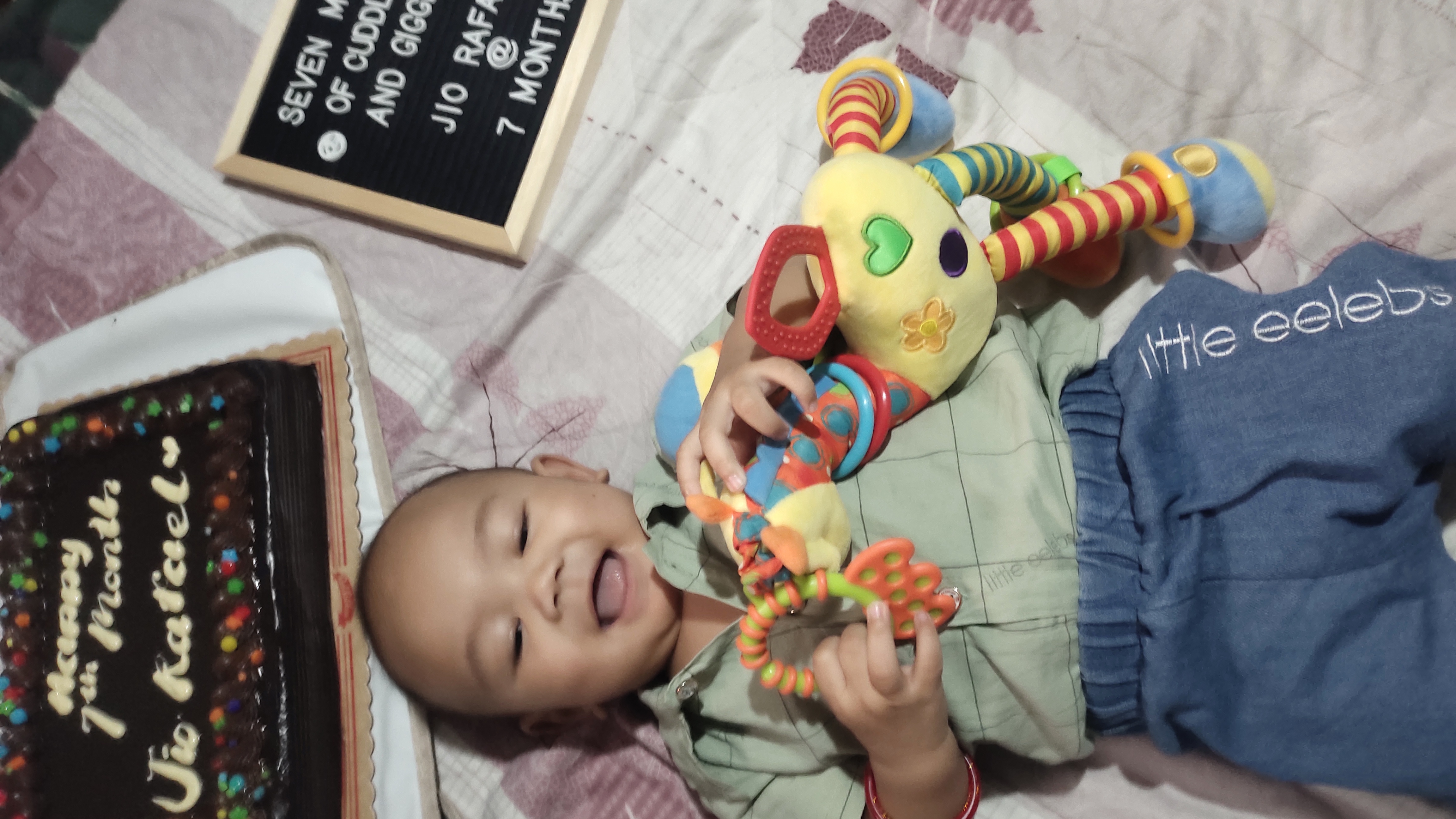 Jio at 7 months old