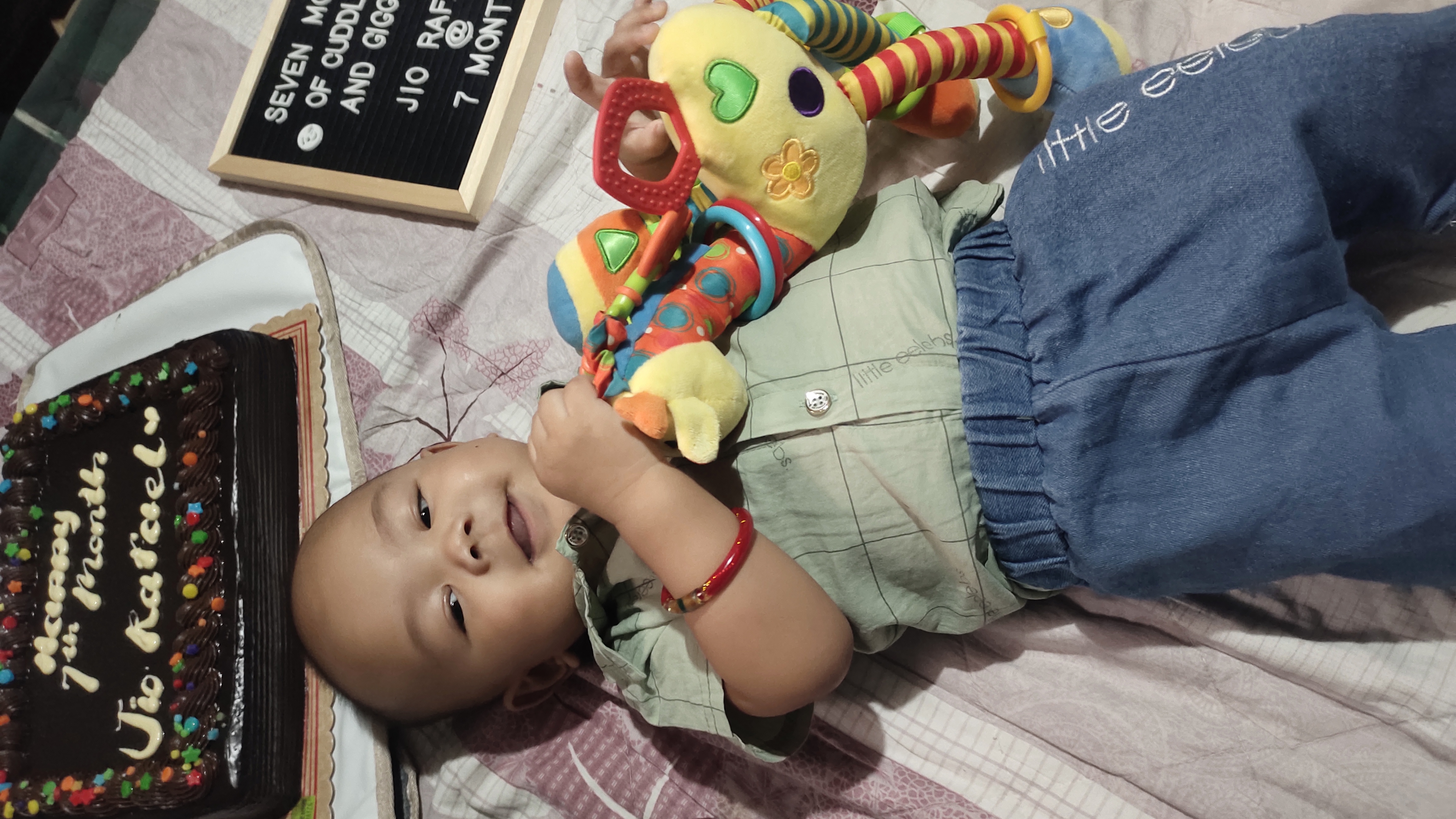 Jio at 7 months old