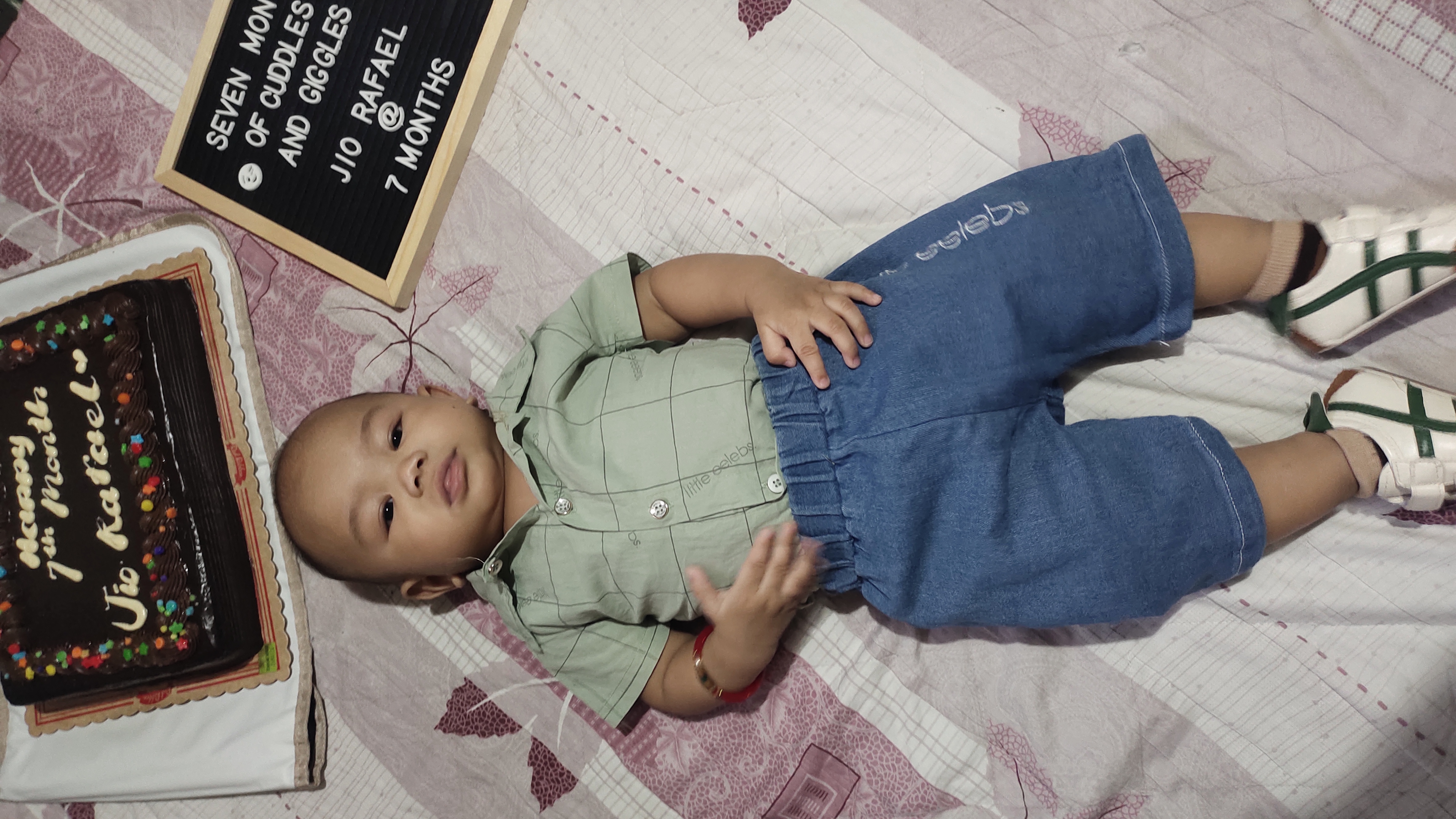 Jio at 7 months old