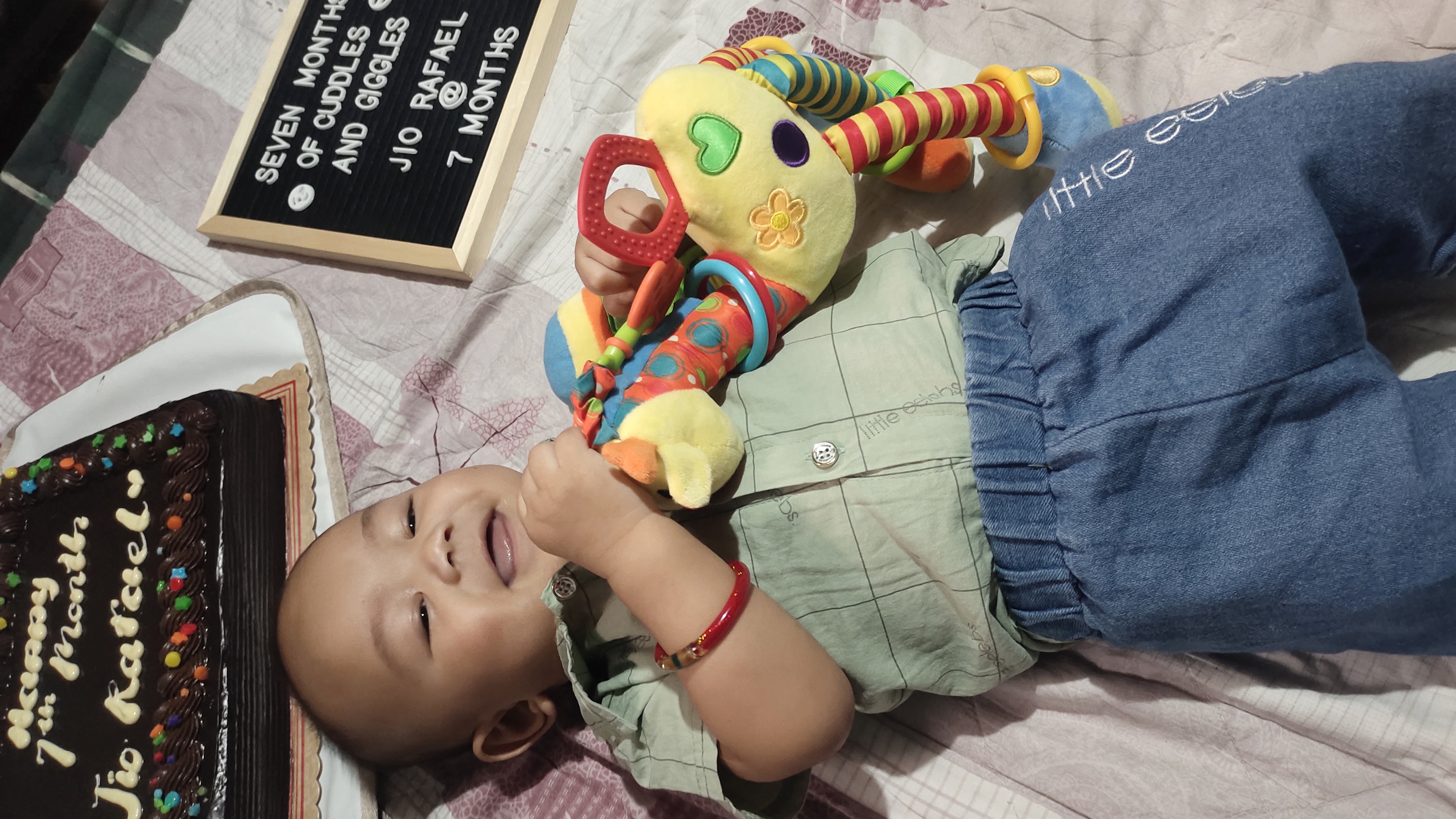 Jio at 7 months old