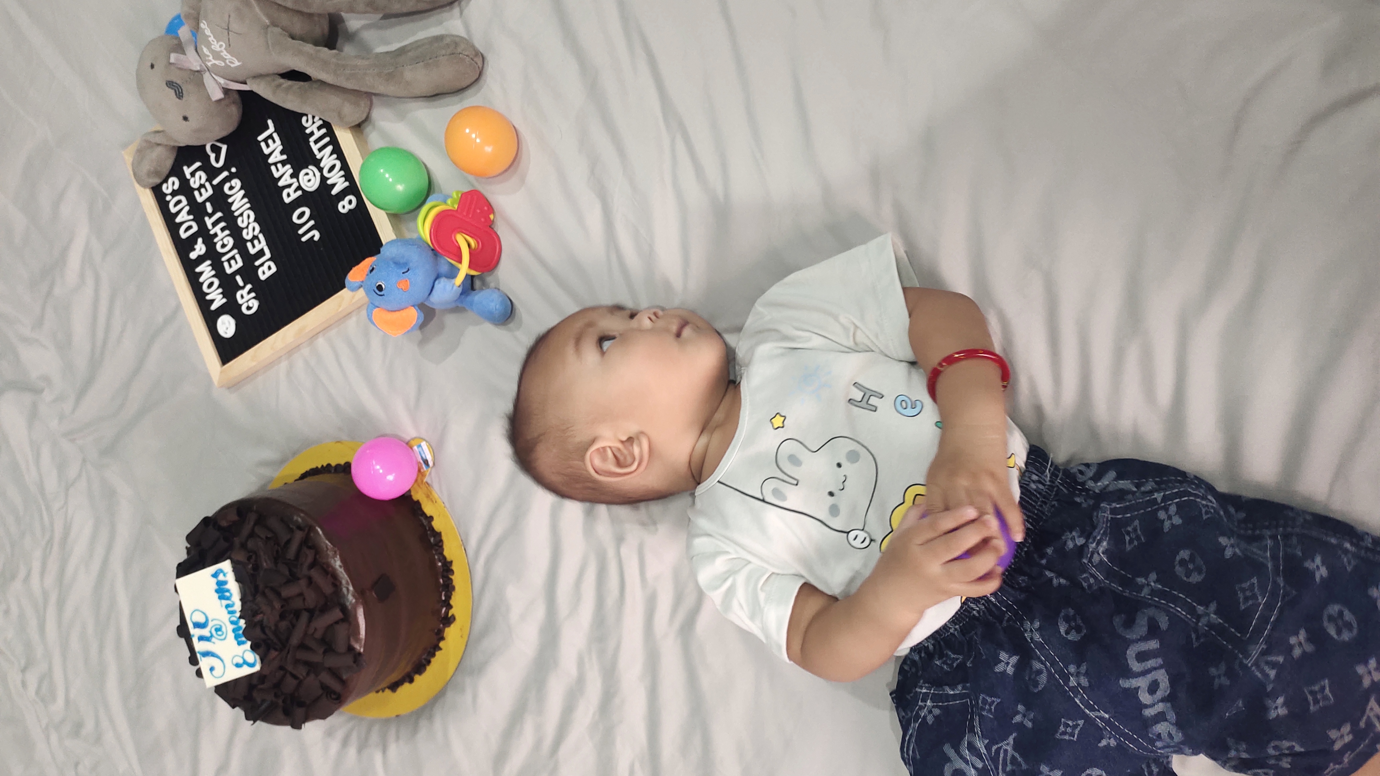 Jio at 8 months old