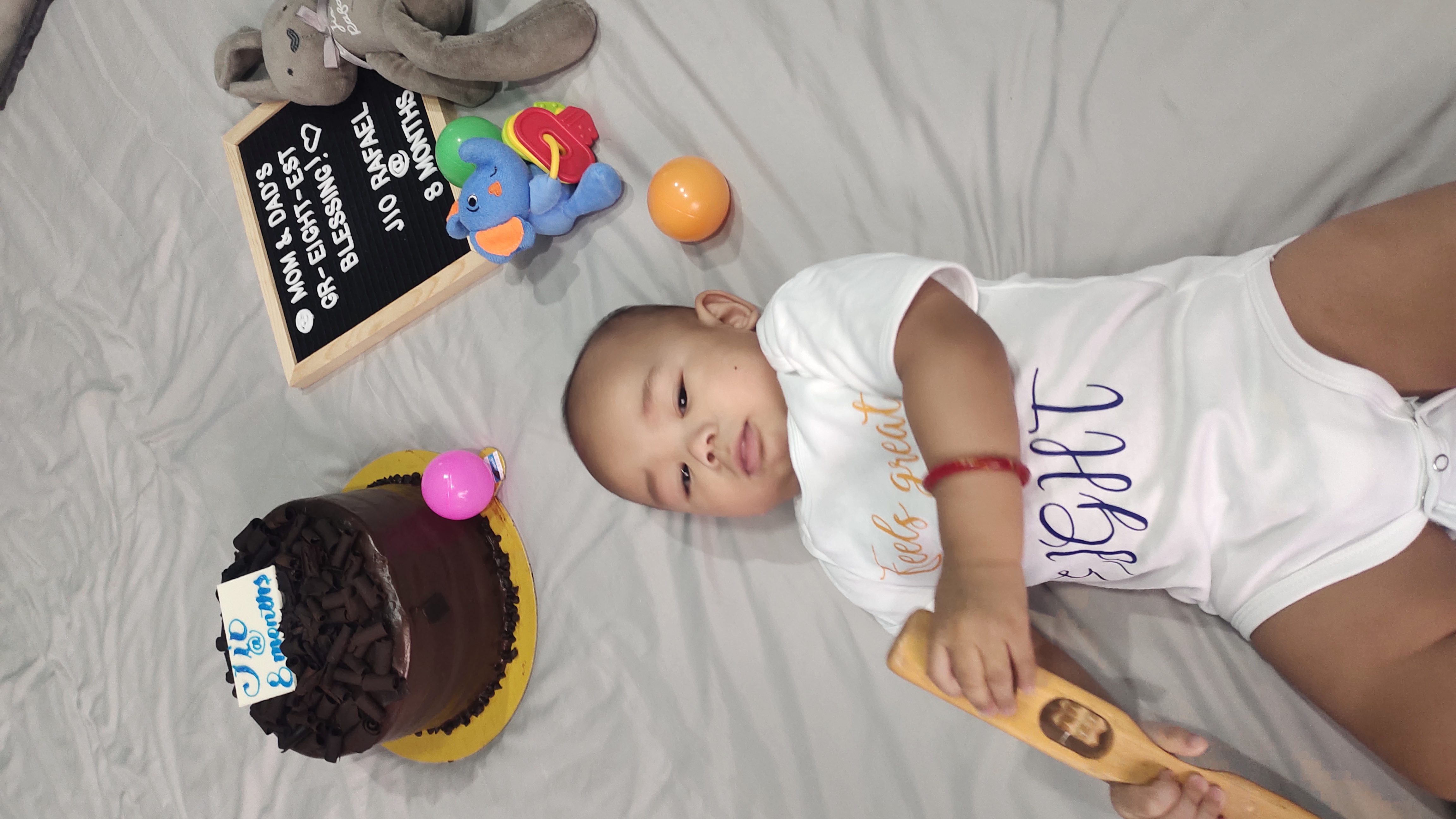 Jio at 8 months old