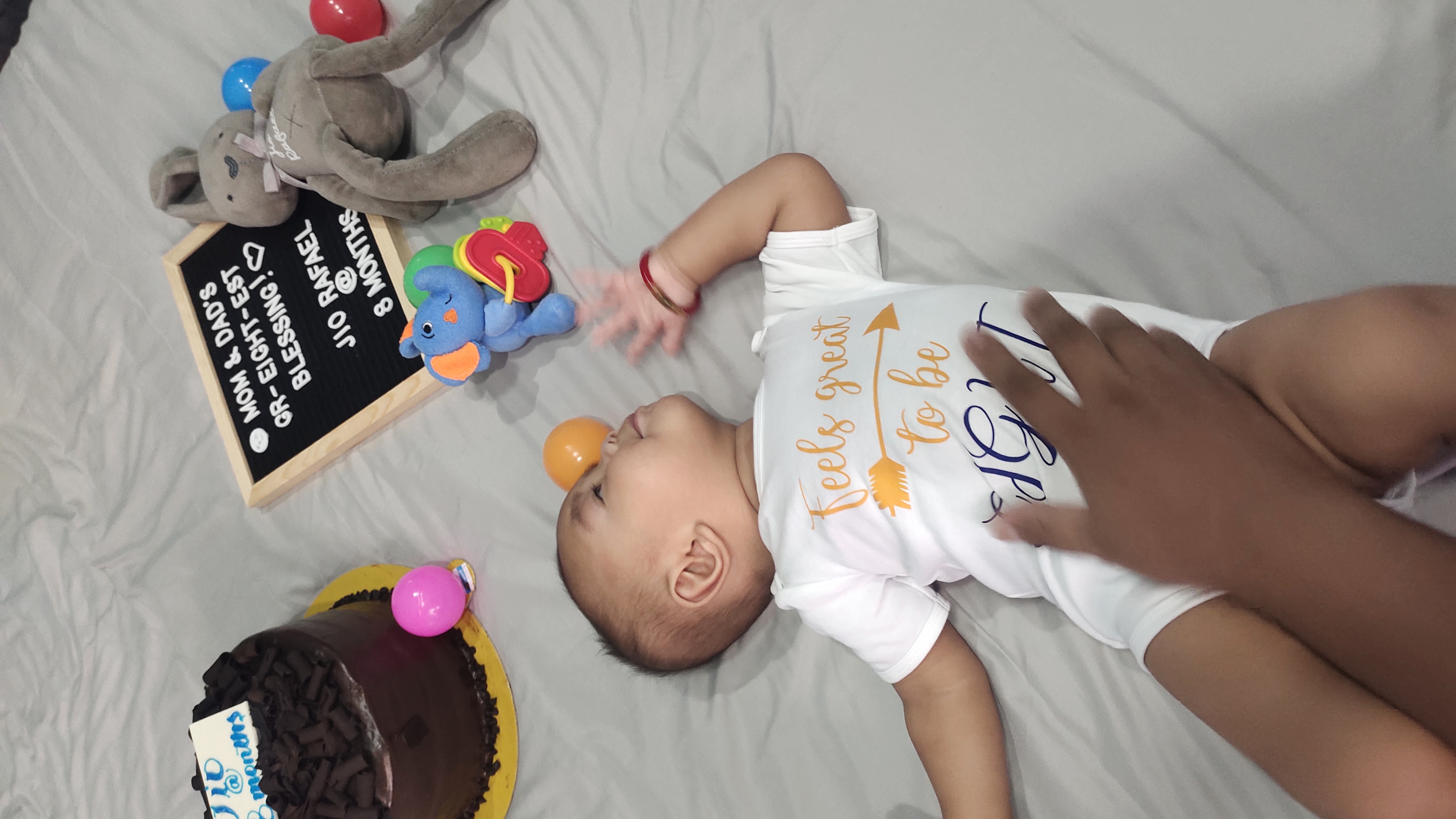 Jio at 8 months old