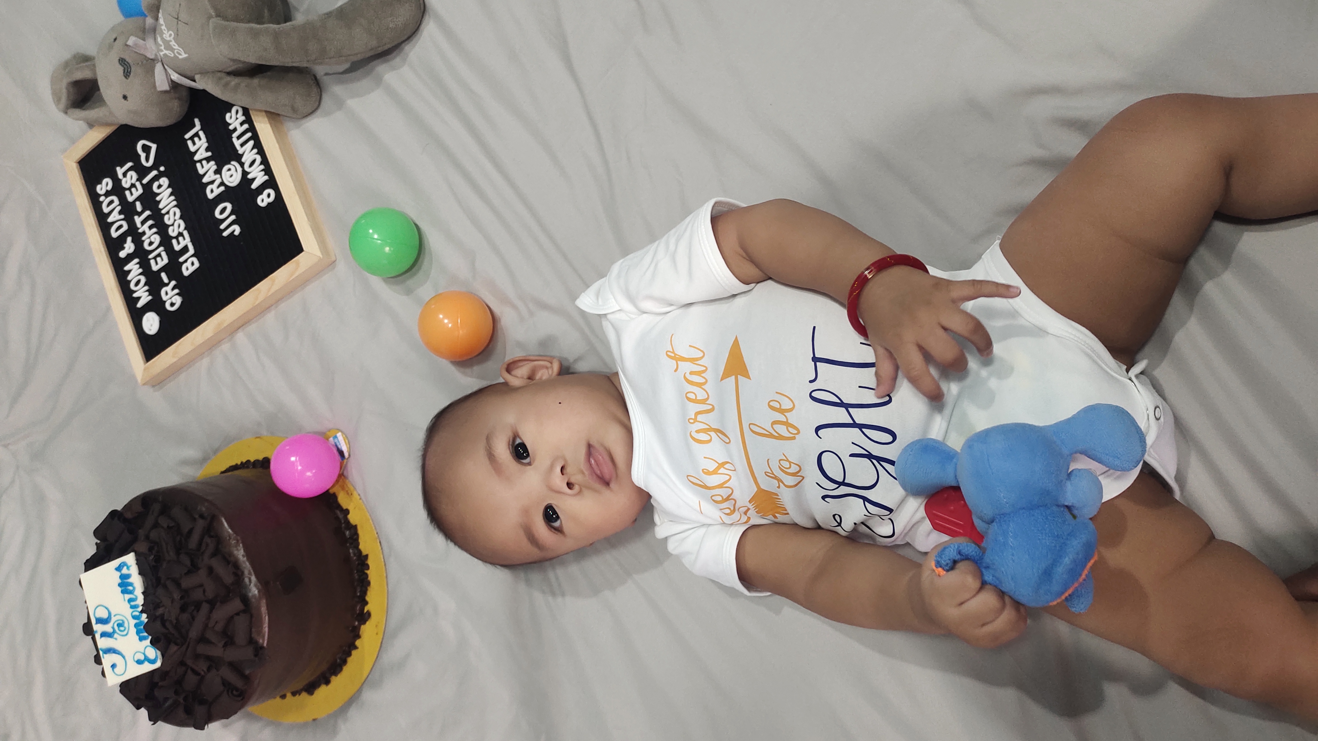Jio at 8 months old
