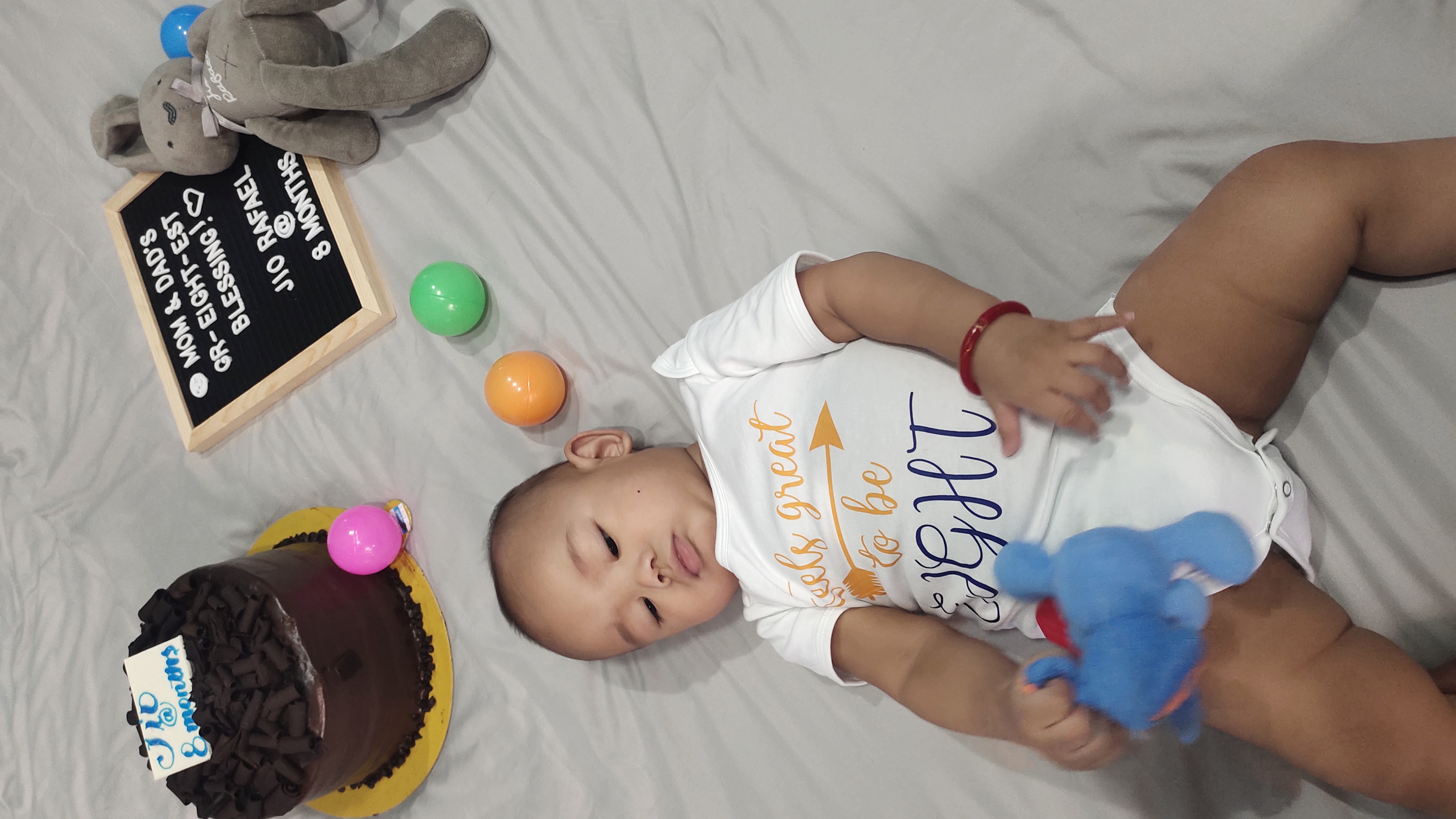 Jio at 8 months old