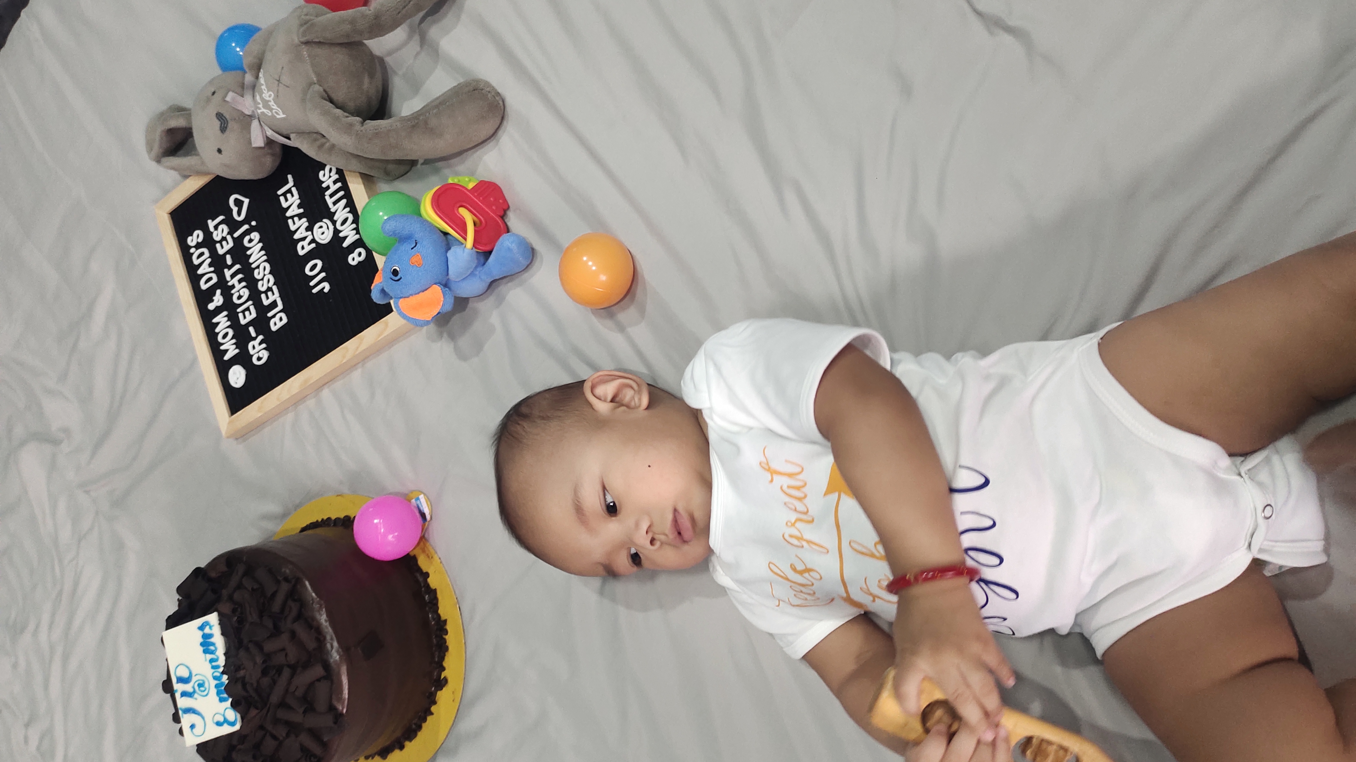 Jio at 8 months old